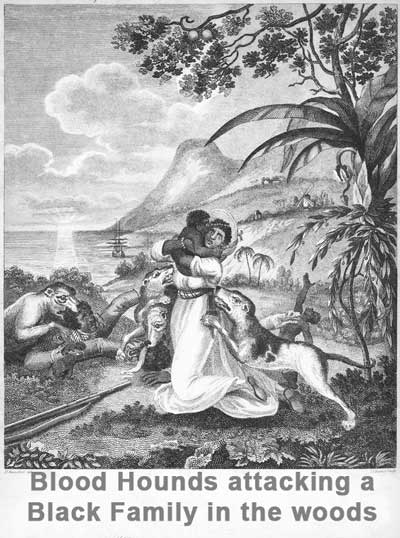 How the British used black people as food for their killing dogs